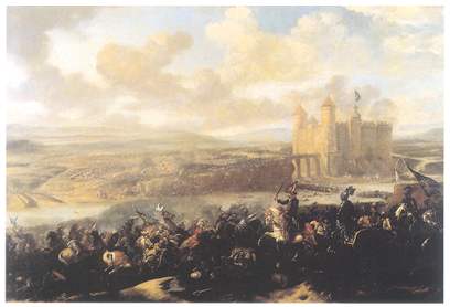 Storming of Chocim 1673 - painter unknown